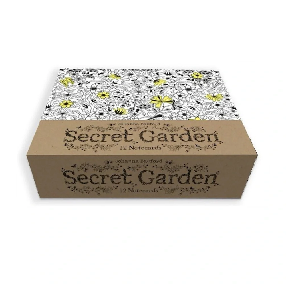 Secret Garden Notecards Set by Johanna Basford